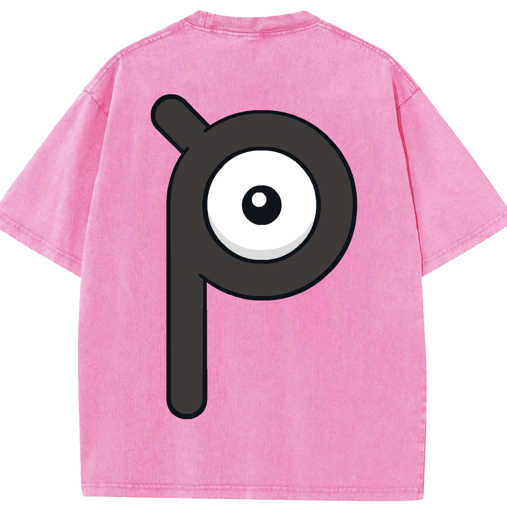 （画像用） ポケットモンスター Pokémon 綿100% ヴィンテージ風 半袖Tシャツ（背面プリント）